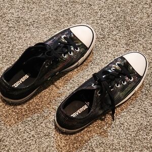 Converse Black and White Sneakers